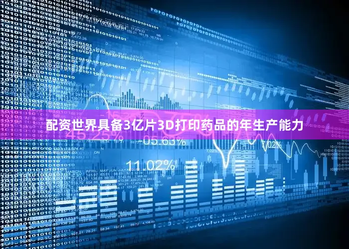 配资世界具备3亿片3D打印药品的年生产能力