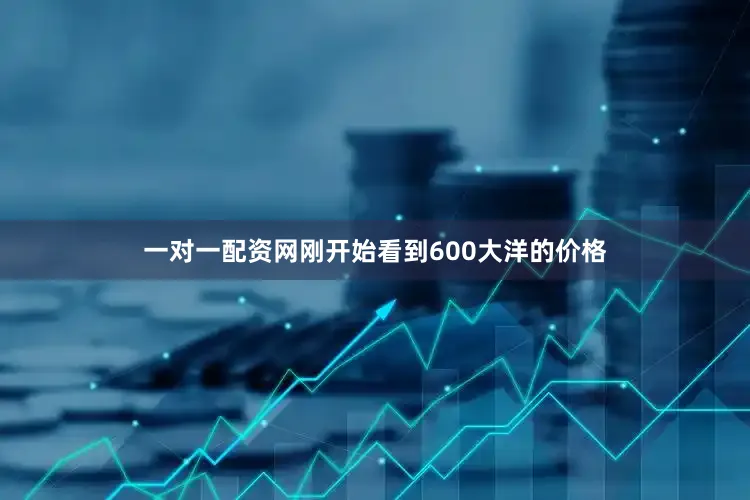 一对一配资网刚开始看到600大洋的价格